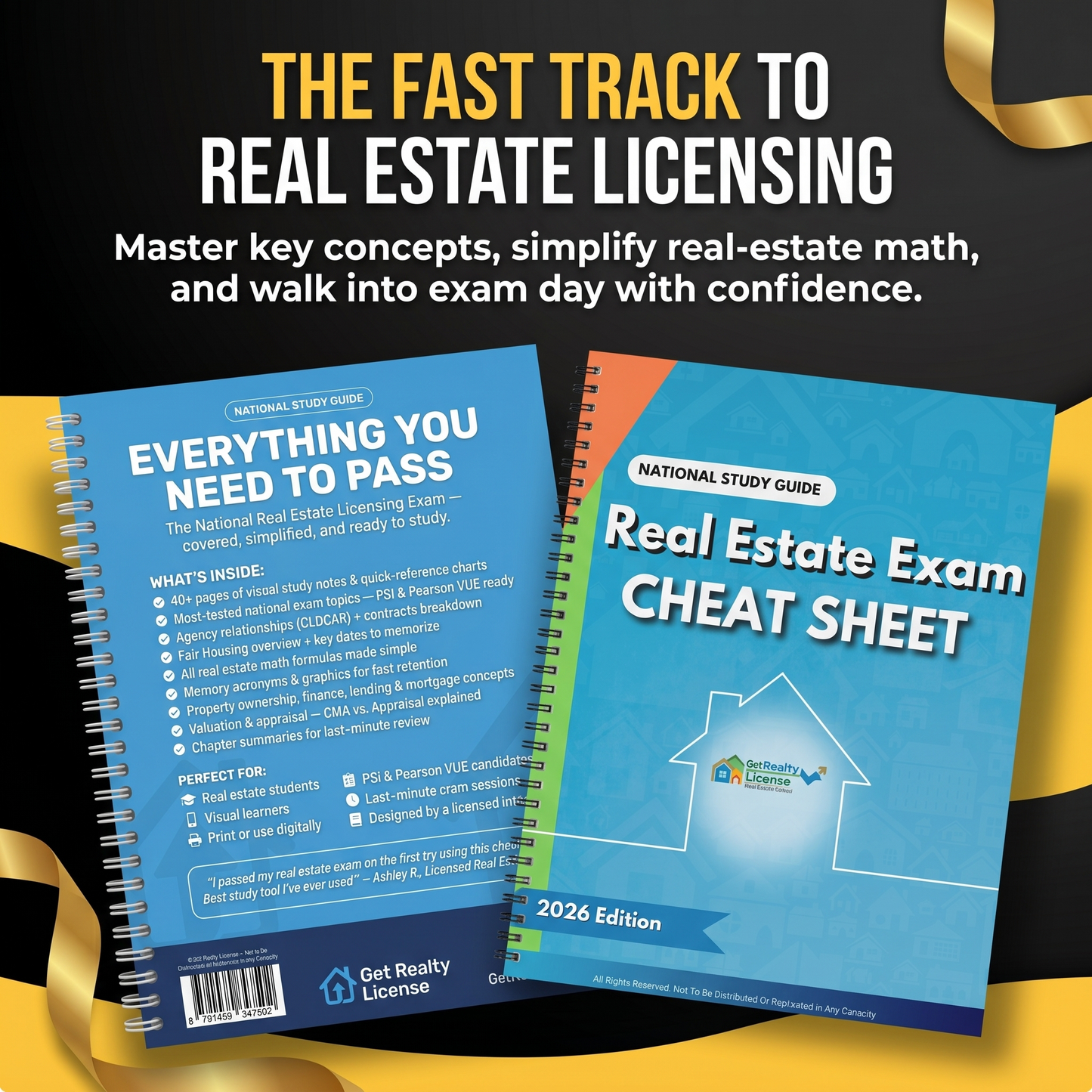 Real Estate Exam Cheat Sheet