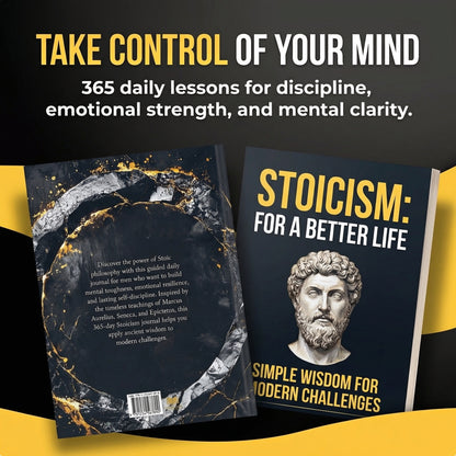 Stoicism: 365 Daily Lessons For Motivation, Mental Strength, And Emotional Clarity
