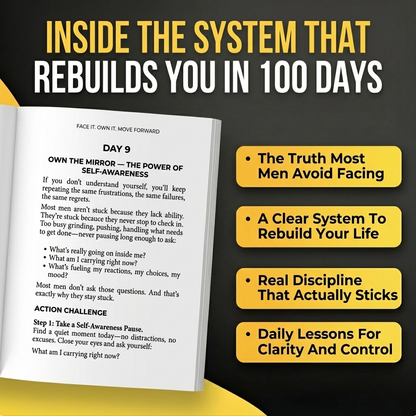 The Man You’re Called To Be – The 100-Day Transformation Book