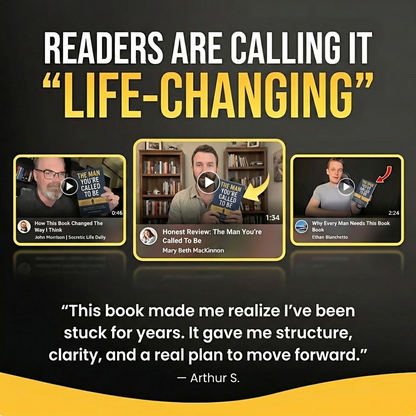 The Man You’re Called To Be – The 100-Day Transformation Book