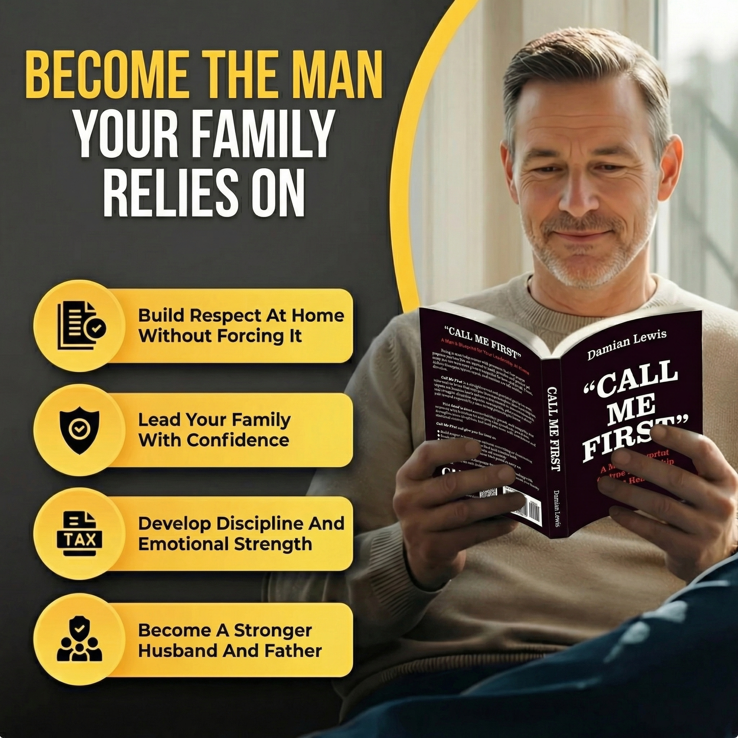 Call Me First: Men’s Leadership and Fatherhood Book