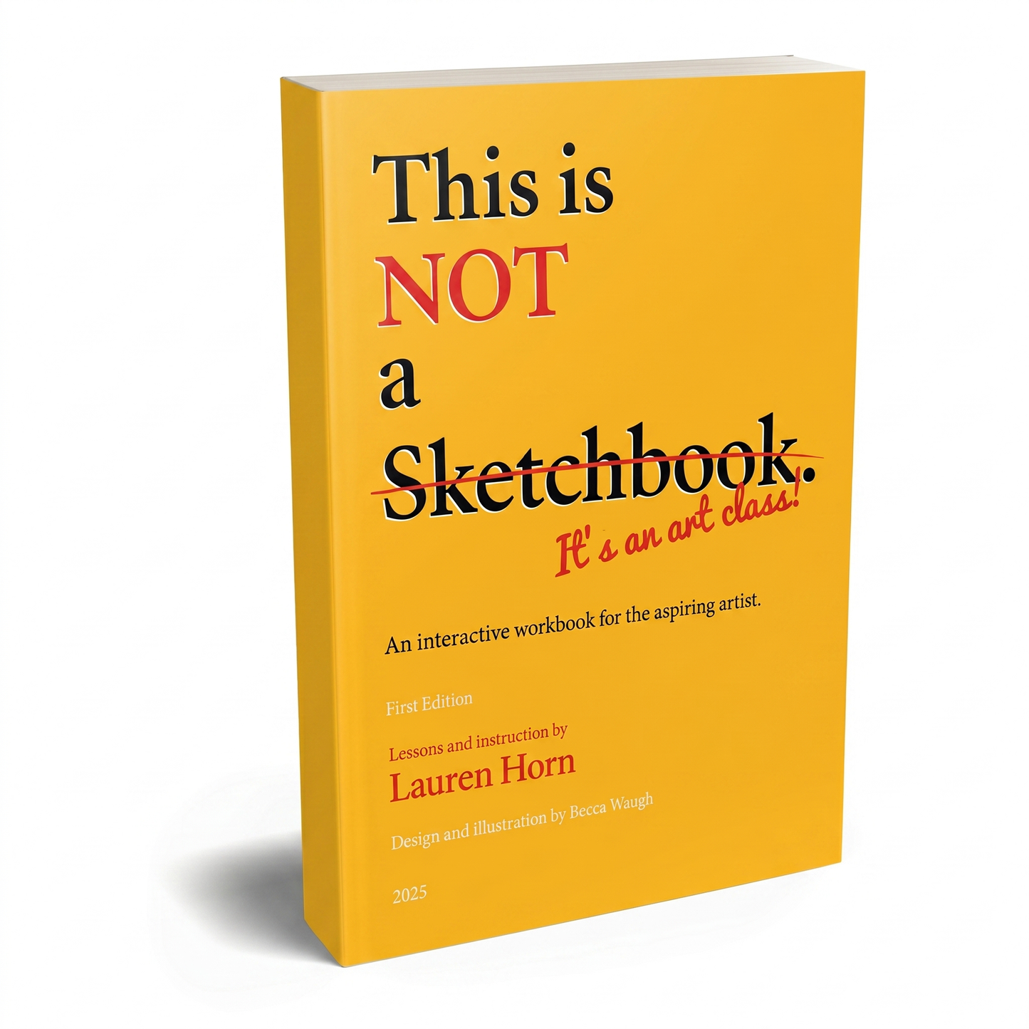 This is NOT a Sketchbook It's an art class!