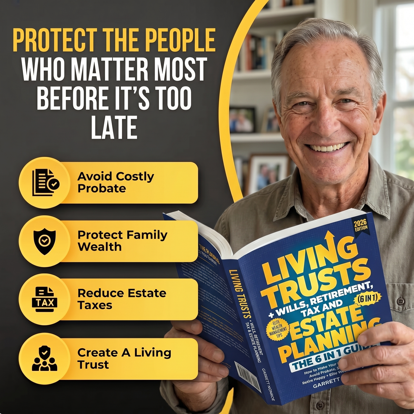 Living Trusts + Wills, Retirement, Tax & Estate Planning