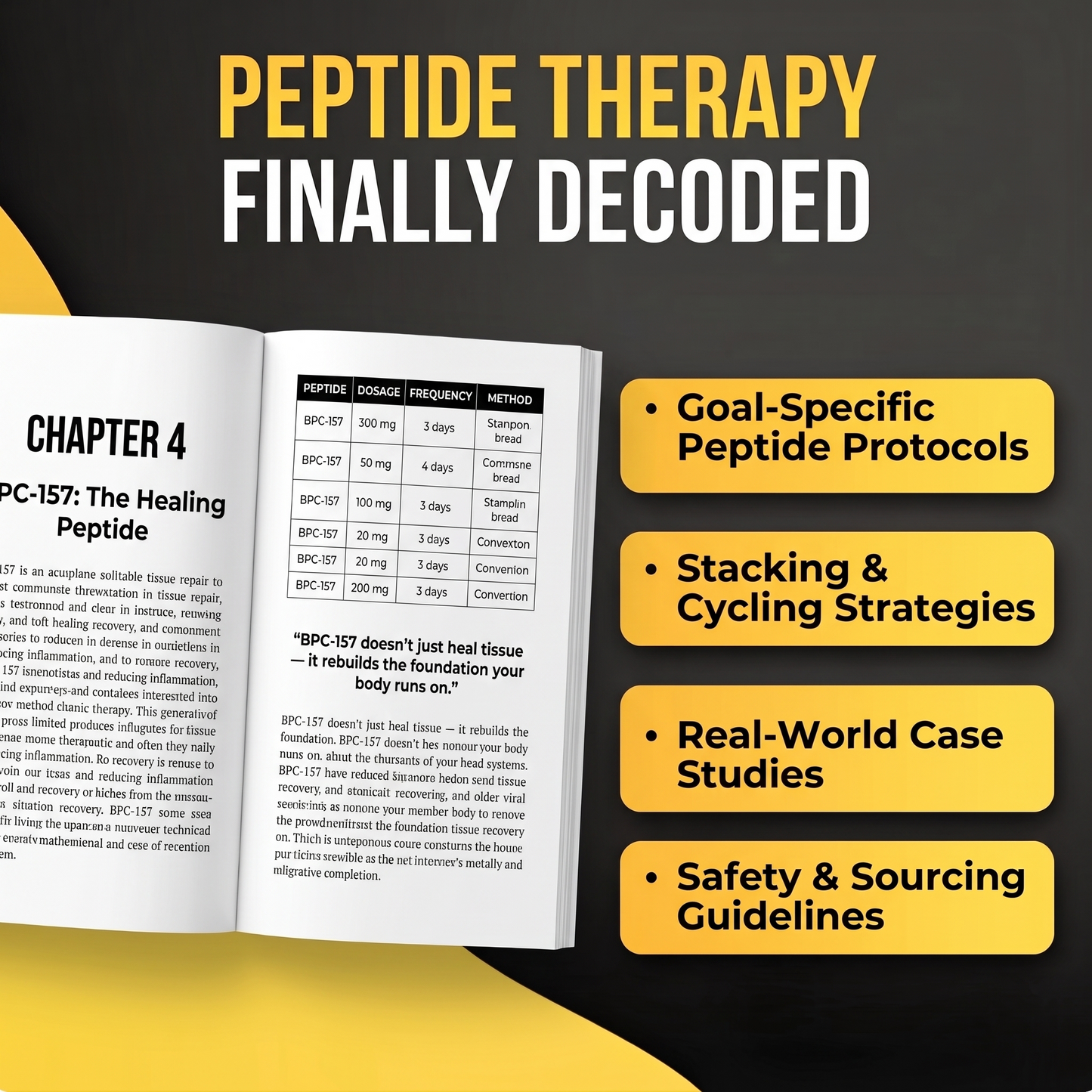 The Ultimate Peptide Protocols Bible