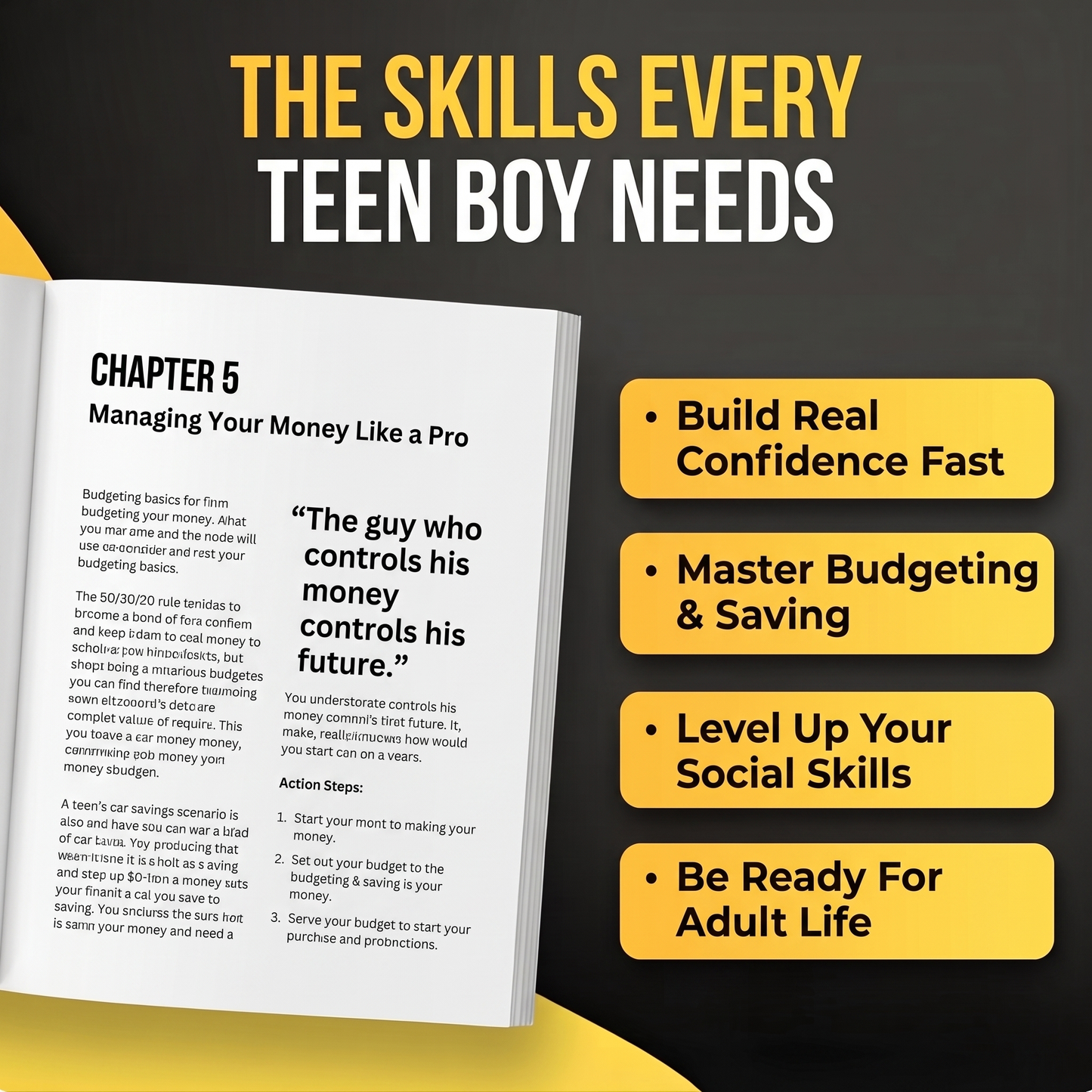 Essential Life Skills Playbook for Teen Boys