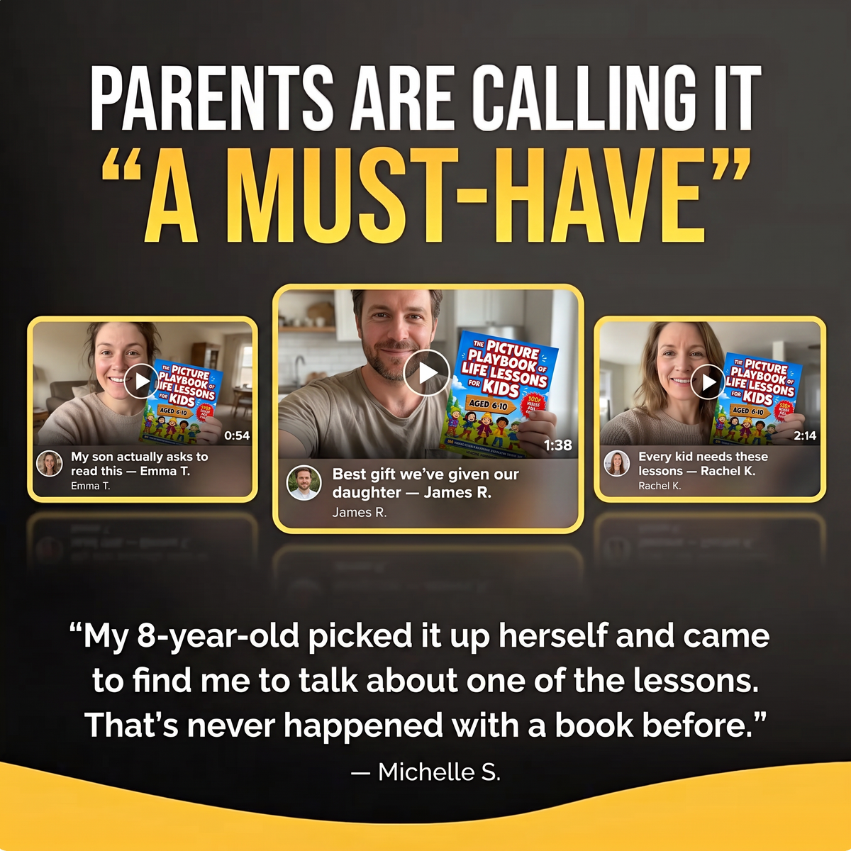 The Picture Playbook of Life Lessons for Kids