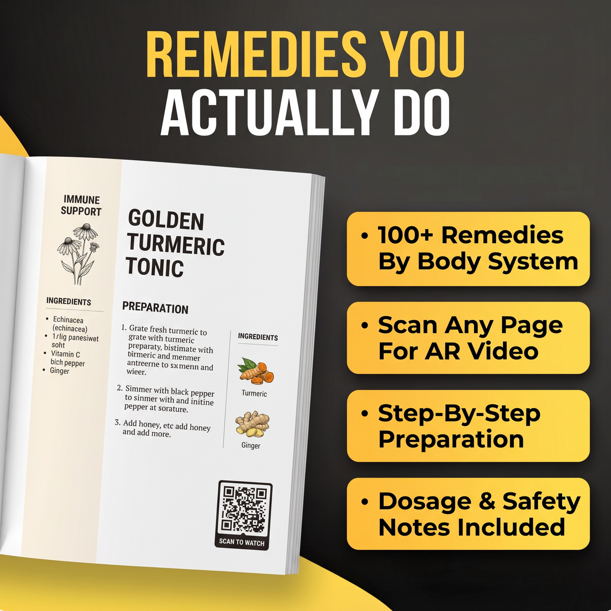 SCAN HEAL REPEAT: Interactive Natural & Herbal Remedies