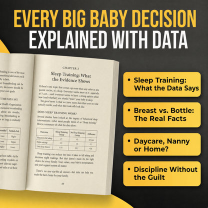 Cribsheet: A Data-Driven Guide to Better, More Relaxed Parenting, from Birth to Preschool