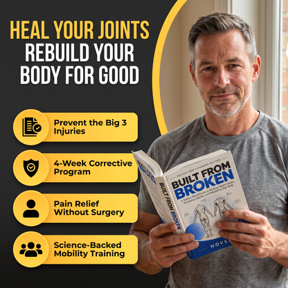 Built From Broken: A Science-Based Guide to Healing Painful Joints, Preventing Injuries, and Rebuilding Your Body