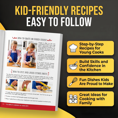 The Complete Cookbook for Young Chefs